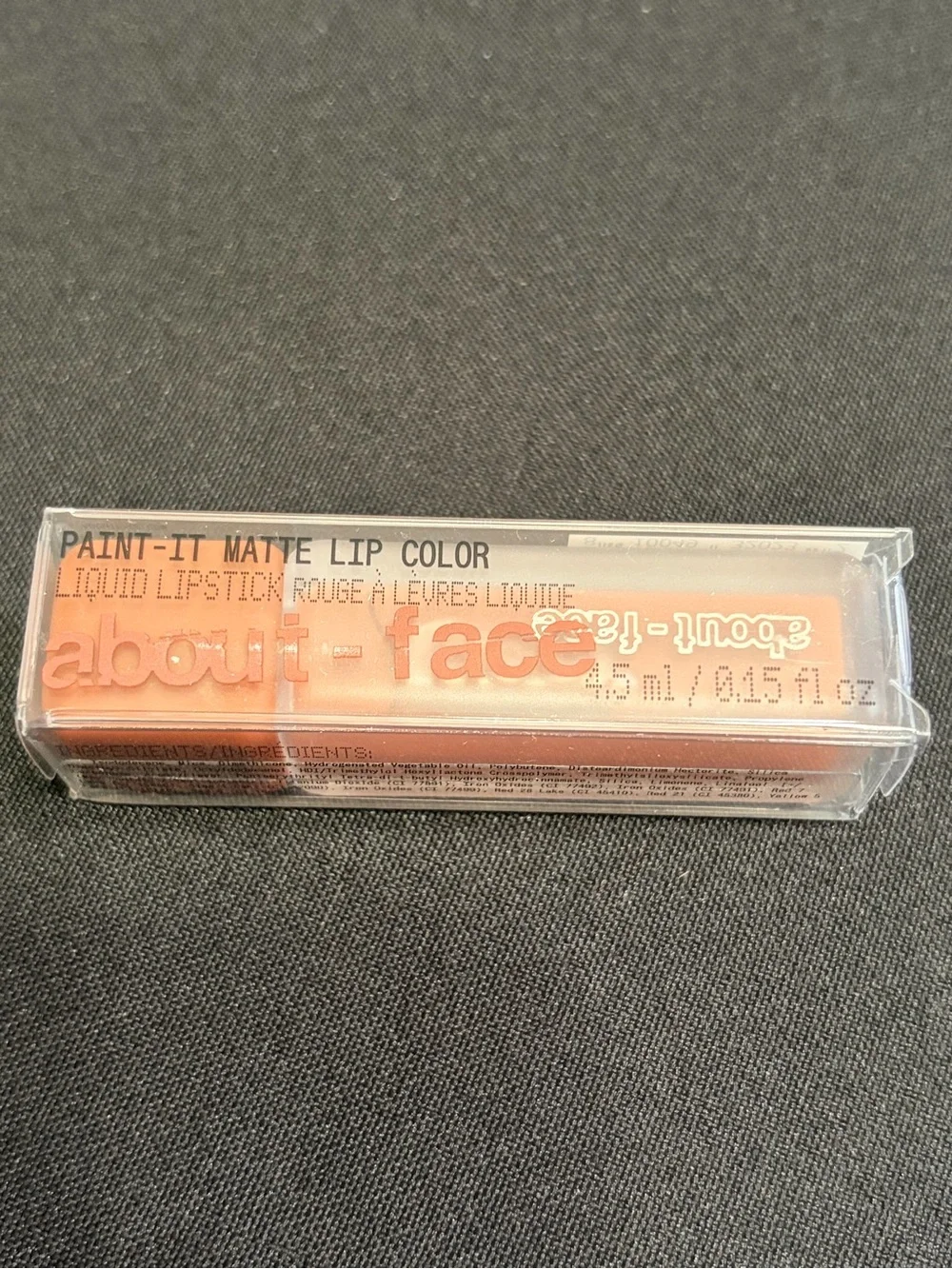 🌻 About Face Paint-It Matte Liquid Lipstick in Not Your Baby New FullSz